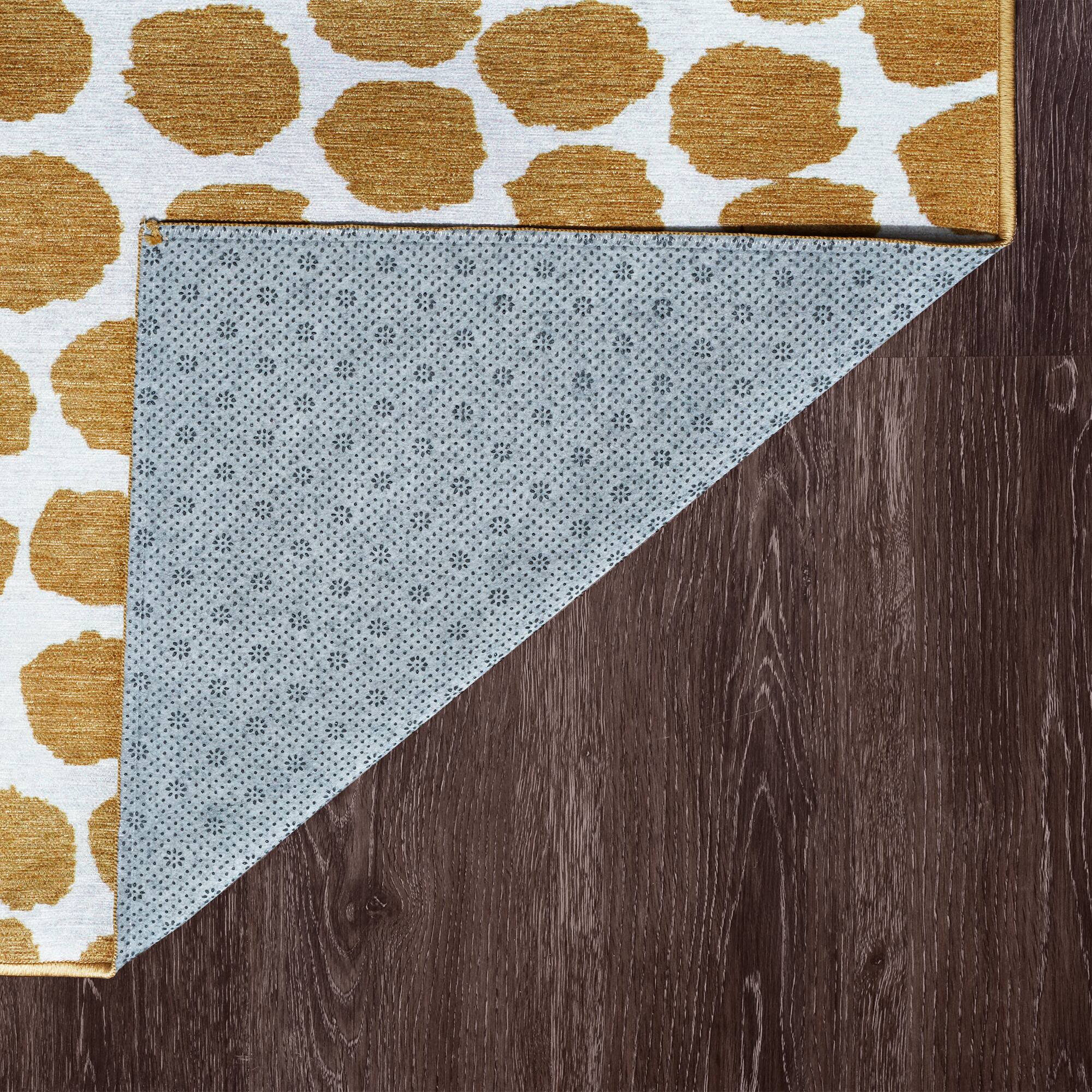 My Magic Carpet Puff Dotty Washable Rug